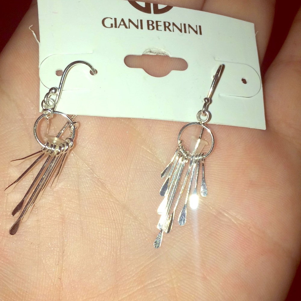 Dangly Silver Earrings